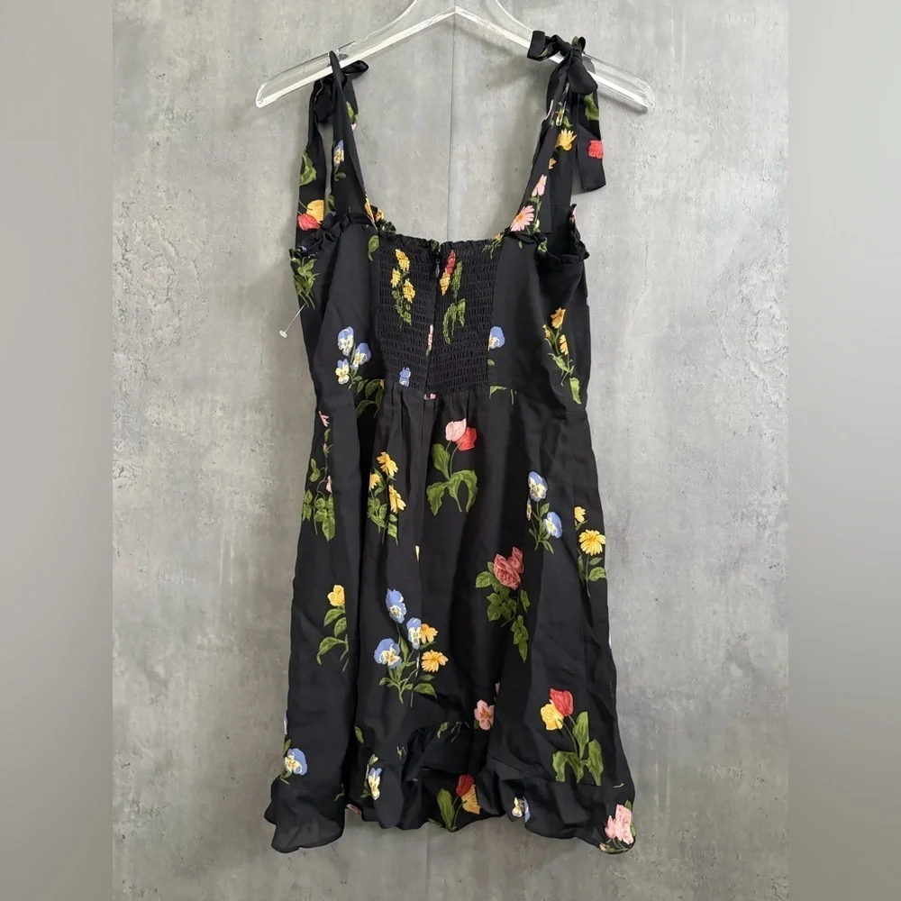 Reformation Christine Floral Mini Dress size 10 B1605